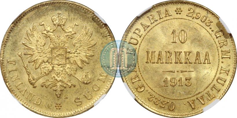 Picture 10 markkaa 1913 year S 