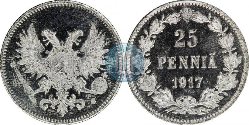Фото 25 пенни 1917 года S 