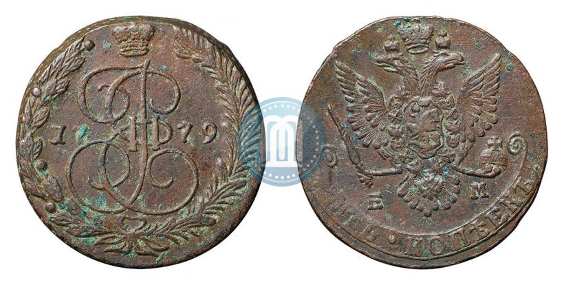 Picture 2 kopecks 1827 year КМ-АМ 