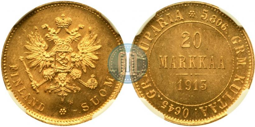 Picture 20 markkaa 1913 year S 