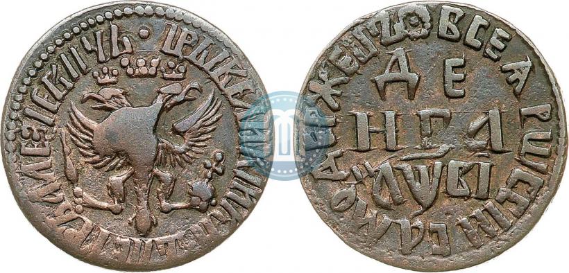 Фото Денга 1712 года  