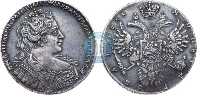 Picture 1 rouble 1731 year  