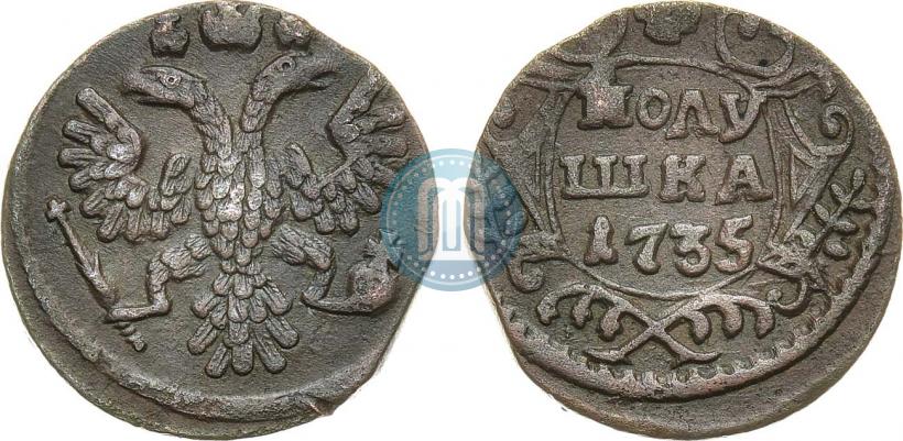 Picture Polushka 1735 year  