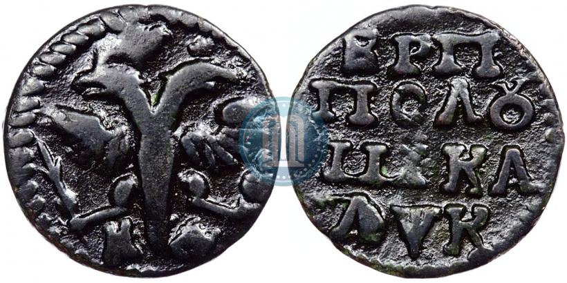 Фото Полушка 1720 года НД 