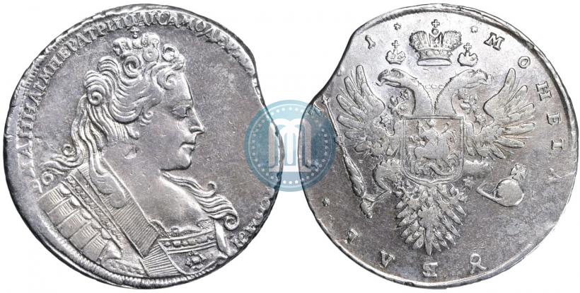 Фото 1 рубль 1731 года  