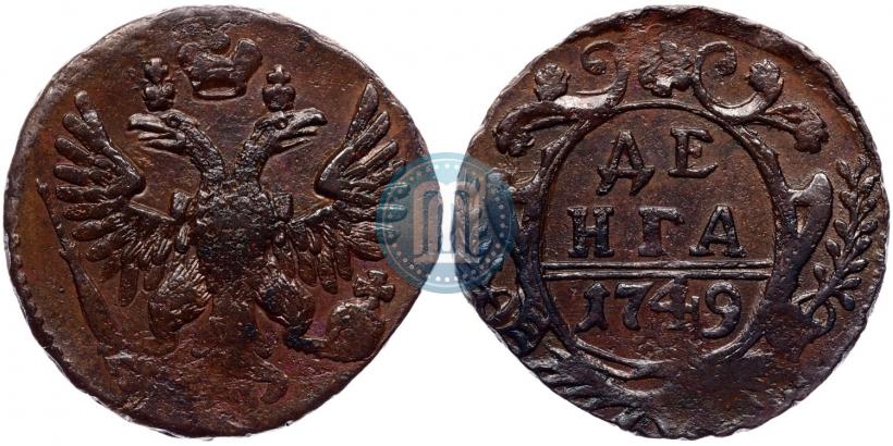 Фото Денга 1749 года  