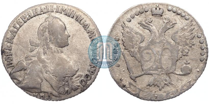 Picture 20 kopecks 1766 year ММД 