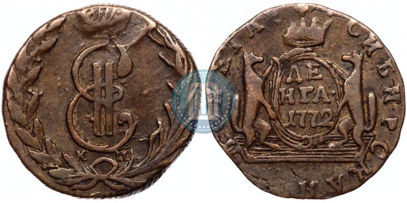 Фото Денга 1772 года КМ 