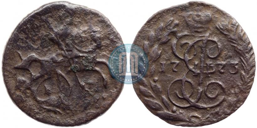 Фото Полушка 1773 года ЕМ 