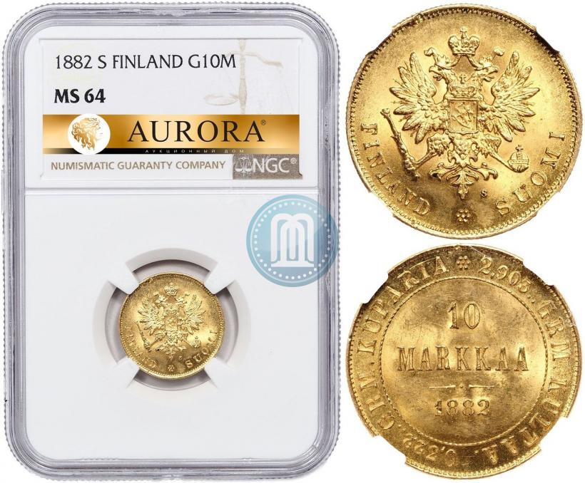 Фото 10 марок 1882 года S 