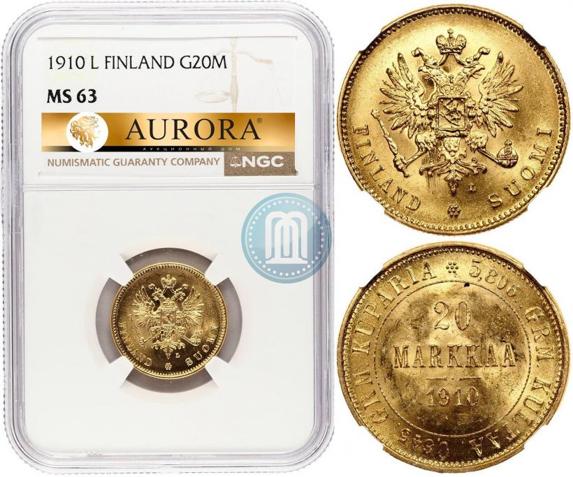 Фото 20 марок 1910 года L 