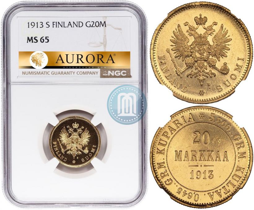 Picture 20 markkaa 1913 year S 