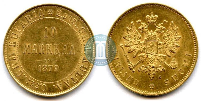 Picture 10 markkaa 1879 year S 