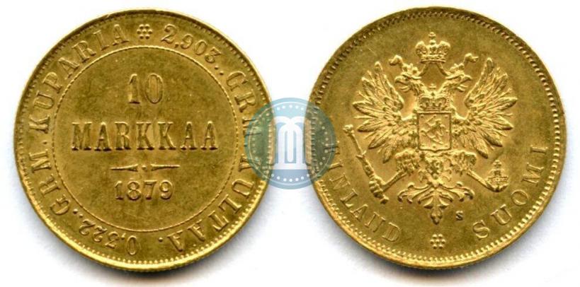 Picture 10 markkaa 1879 year S 