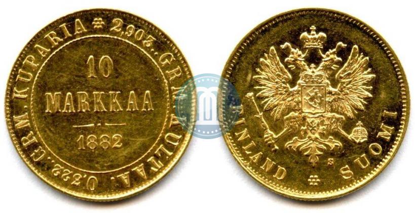 Фото 10 марок 1882 года S 