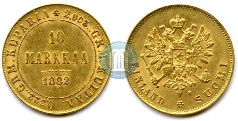 Фото 10 марок 1882 года S 