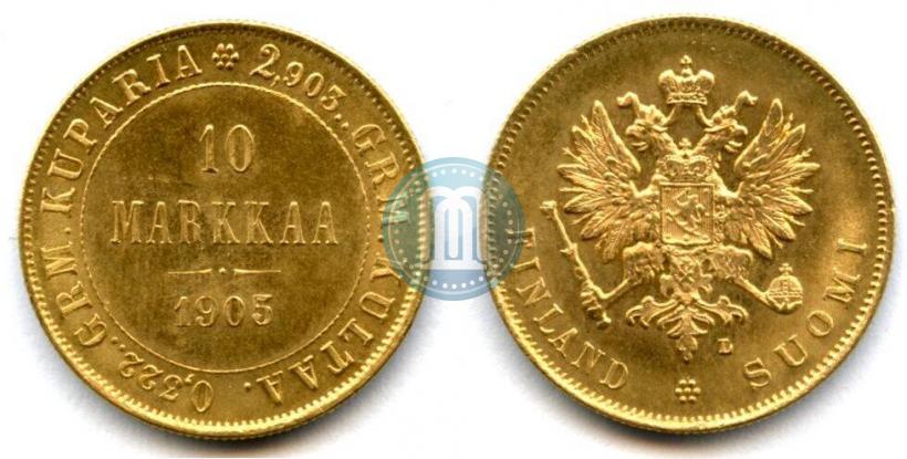 Picture 10 markkaa 1905 year L 
