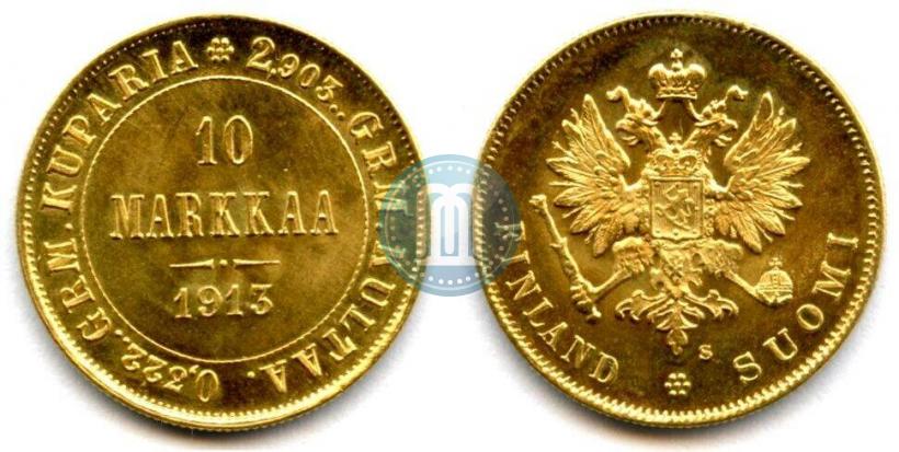 Picture 10 markkaa 1913 year S 