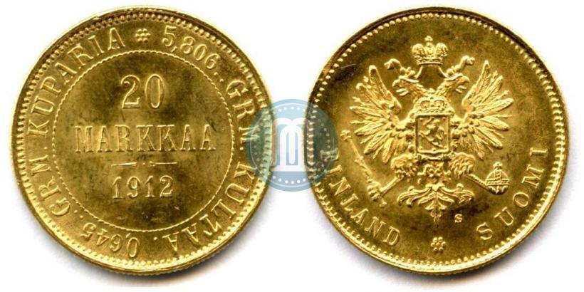Picture 20 markkaa 1912 year S 