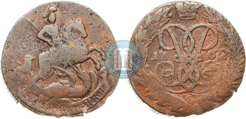Фото 2 копейки 1762 года  