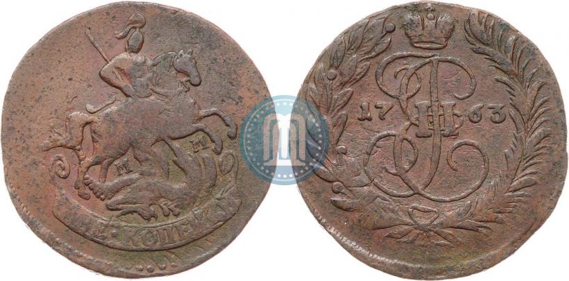 Picture 2 kopecks 1763 year ММ 