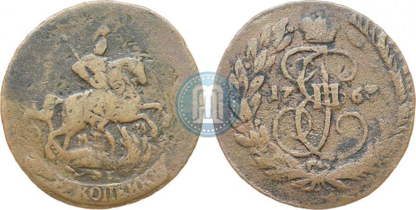 Picture 2 kopecks 1763 year ММ 
