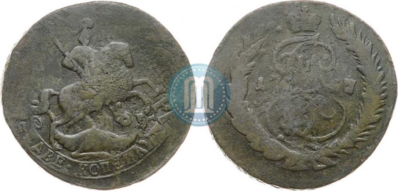 Фото 2 копейки 1767 года СПМ 
