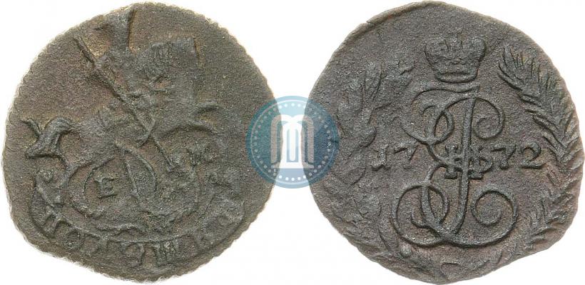 Фото Полушка 1772 года ЕМ 