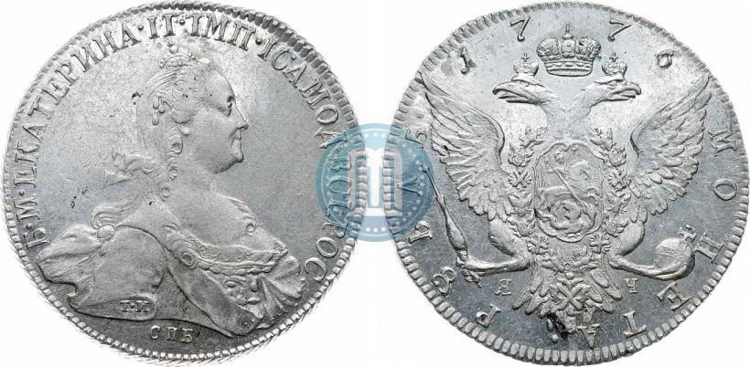 Picture 1 rouble 1776 year СПБ-ЯЧ 