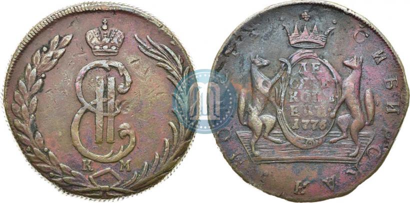 Picture 10 kopecks 1776 year КМ 