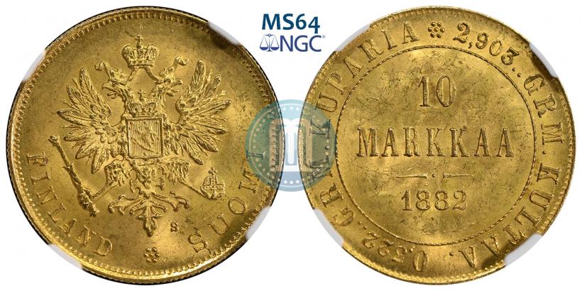 Фото 10 марок 1882 года S 