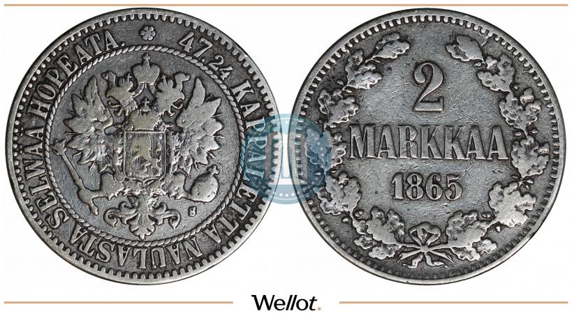 Фото 2 марки 1865 года S 
