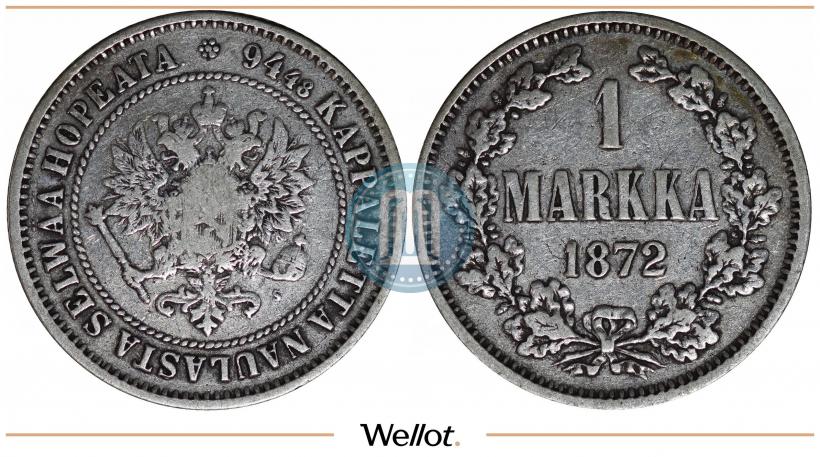 Фото 1 марка 1872 года S 