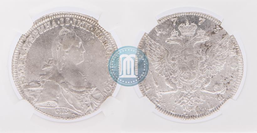 Фото 1 рубль 1773 года СПБ-ЯЧ-Т.И. 