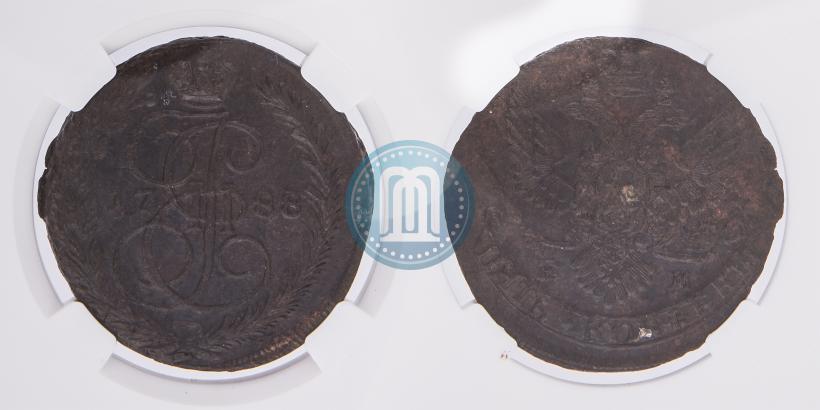 Фото 5 копеек 1788 года ЕМ 
