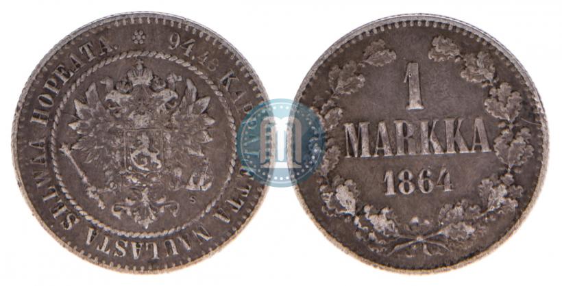 Фото 1 марка 1864 года S 