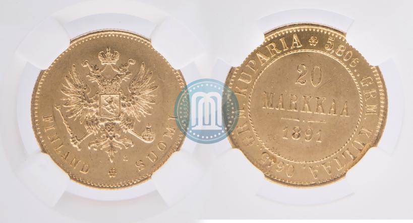 Фото 20 марок 1891 года L 
