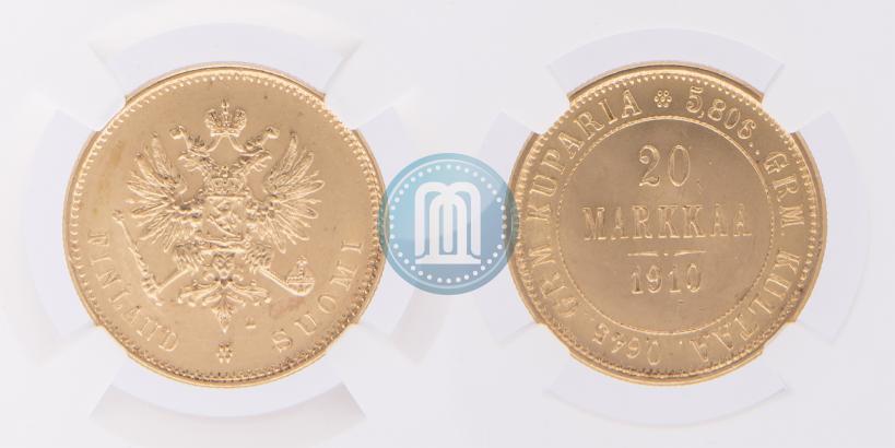 Picture 20 markkaa 1910 year L 