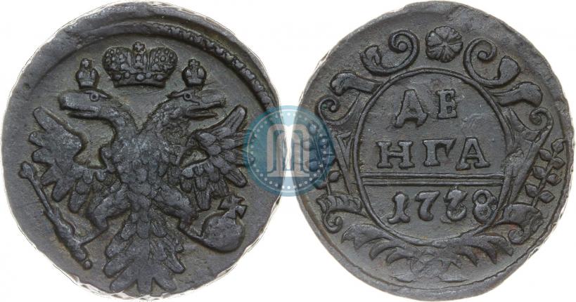 Фото Денга 1738 года  