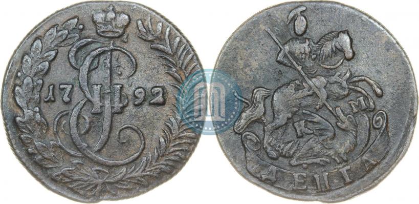Picture 5 kopecks 1792 year АМ 