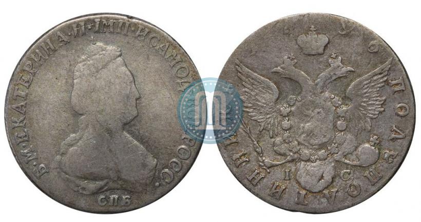 Фото 1 рубль 1764 года СПБ-СА 