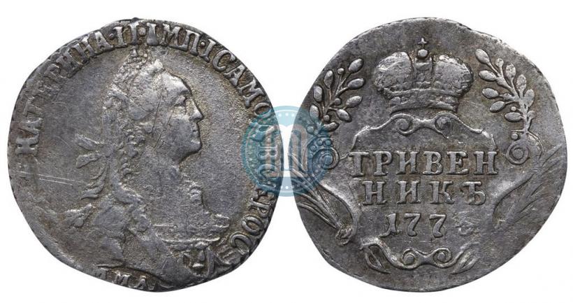 Picture Grivennik 1775 year ММД 