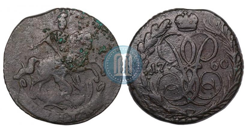 Фото Денга 1760 года  