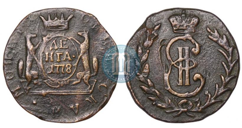 Фото Денга 1778 года КМ 