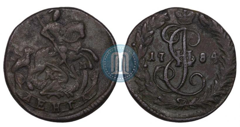 Фото Денга 1784 года КМ 