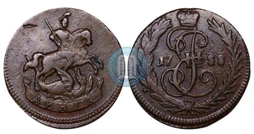 Фото Денга 1788 года  