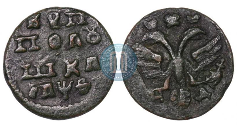 Фото Полушка 1719 года НД 