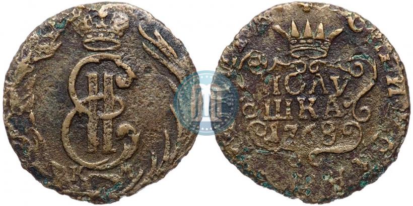 Picture Polushka 1768 year КМ 