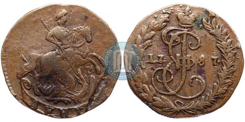 Picture Denga 1787 year КМ 