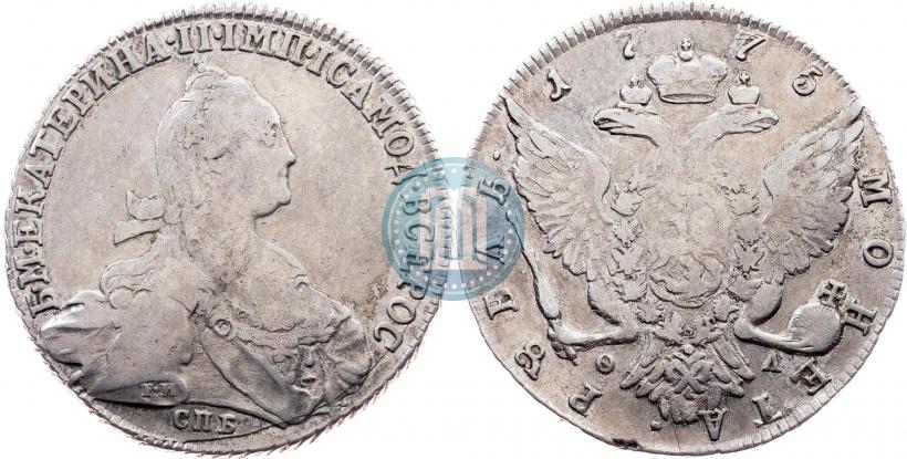 Picture 1 rouble 1775 year СПБ-ФЛ 